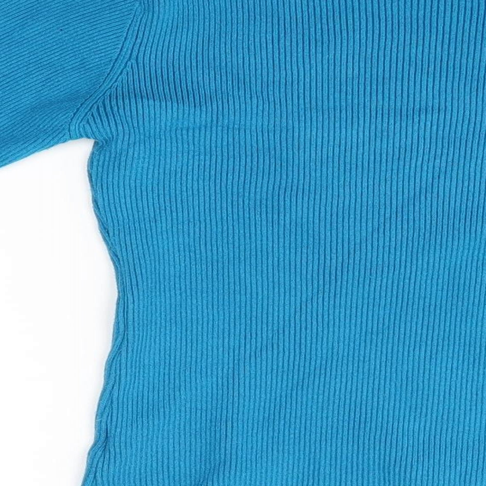 Preworn Womens Blue   Pullover Jumper Size L