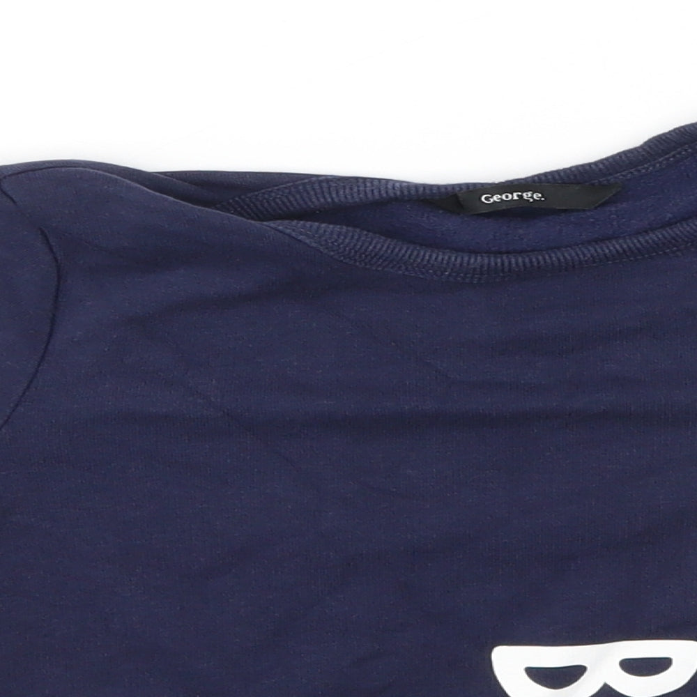 George Boys Blue   Basic T-Shirt Size 2-3 Years