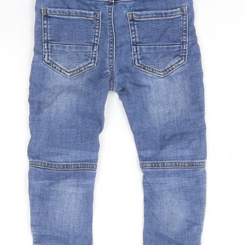 Matalan Boys Blue   Jogger Jeans Size 12-18 Months