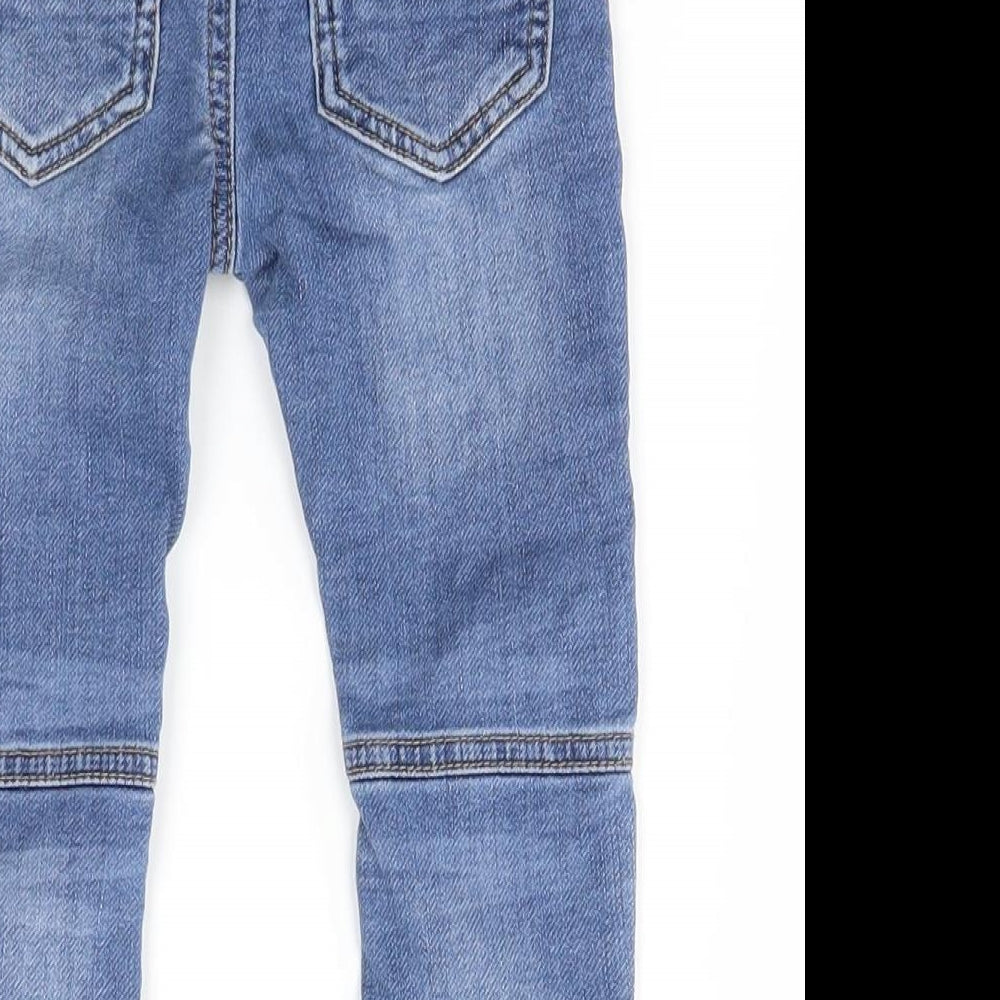 Matalan Boys Blue   Jogger Jeans Size 12-18 Months