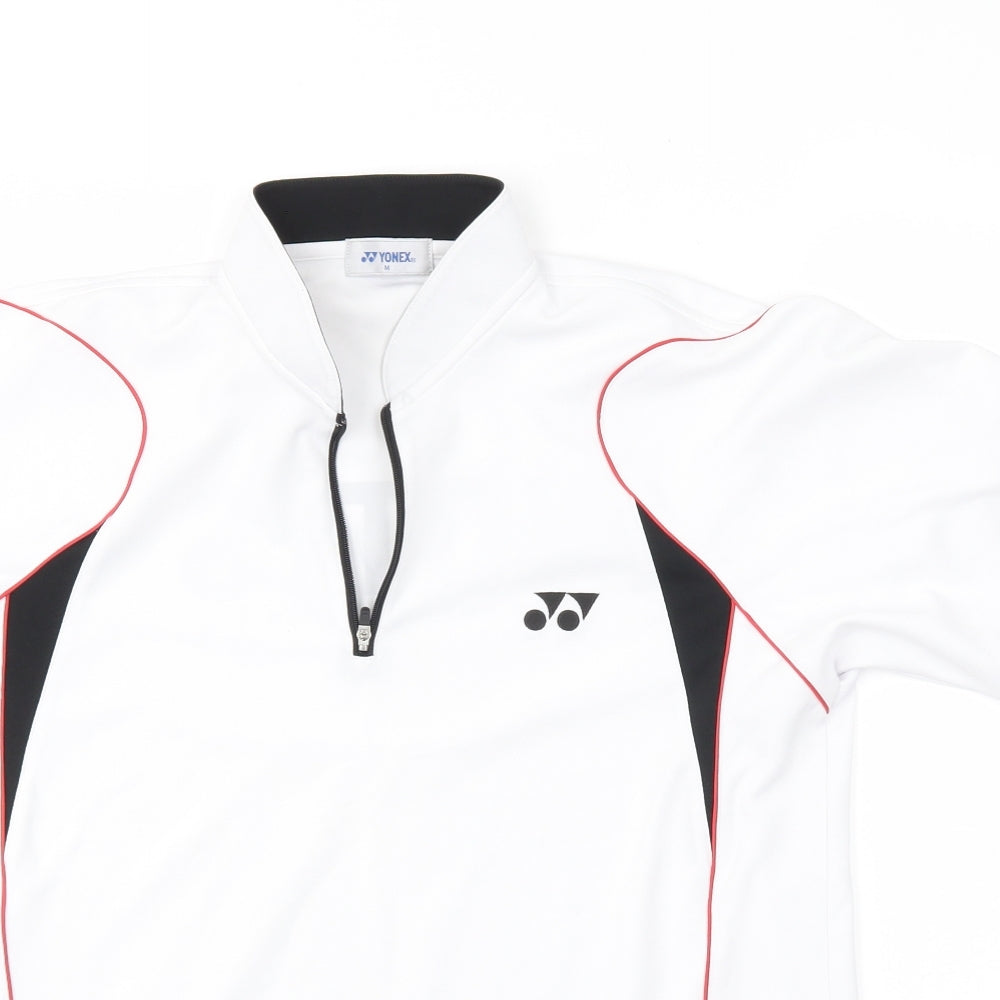 YONEX Mens White   Basic T-Shirt Size M  - NOTTS