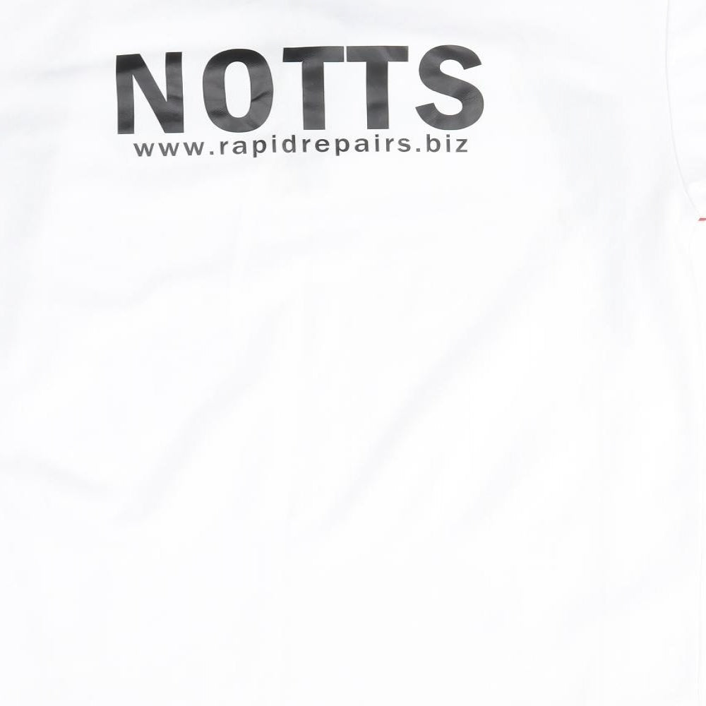YONEX Mens White   Basic T-Shirt Size M  - NOTTS