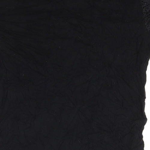 BE YOU Girls Black   Basic T-Shirt Size 10 Years