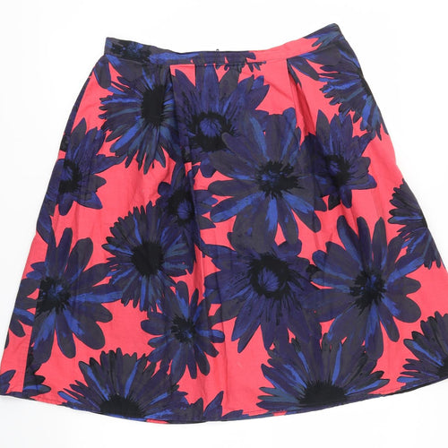 George Womens Multicoloured Floral  A-Line Skirt Size 14