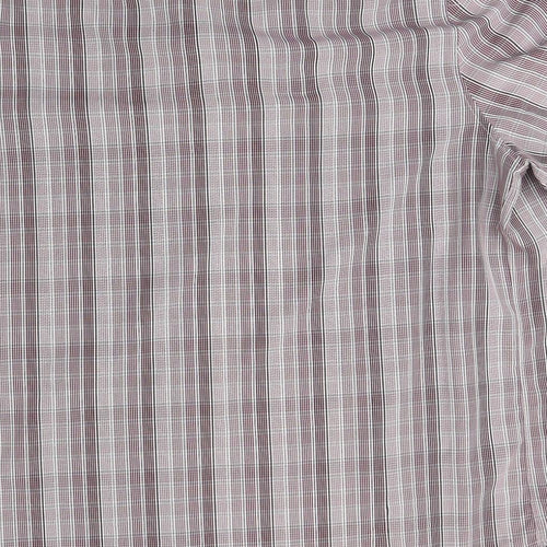 Atlantic Bay Mens Multicoloured Check   Dress Shirt Size 2XL