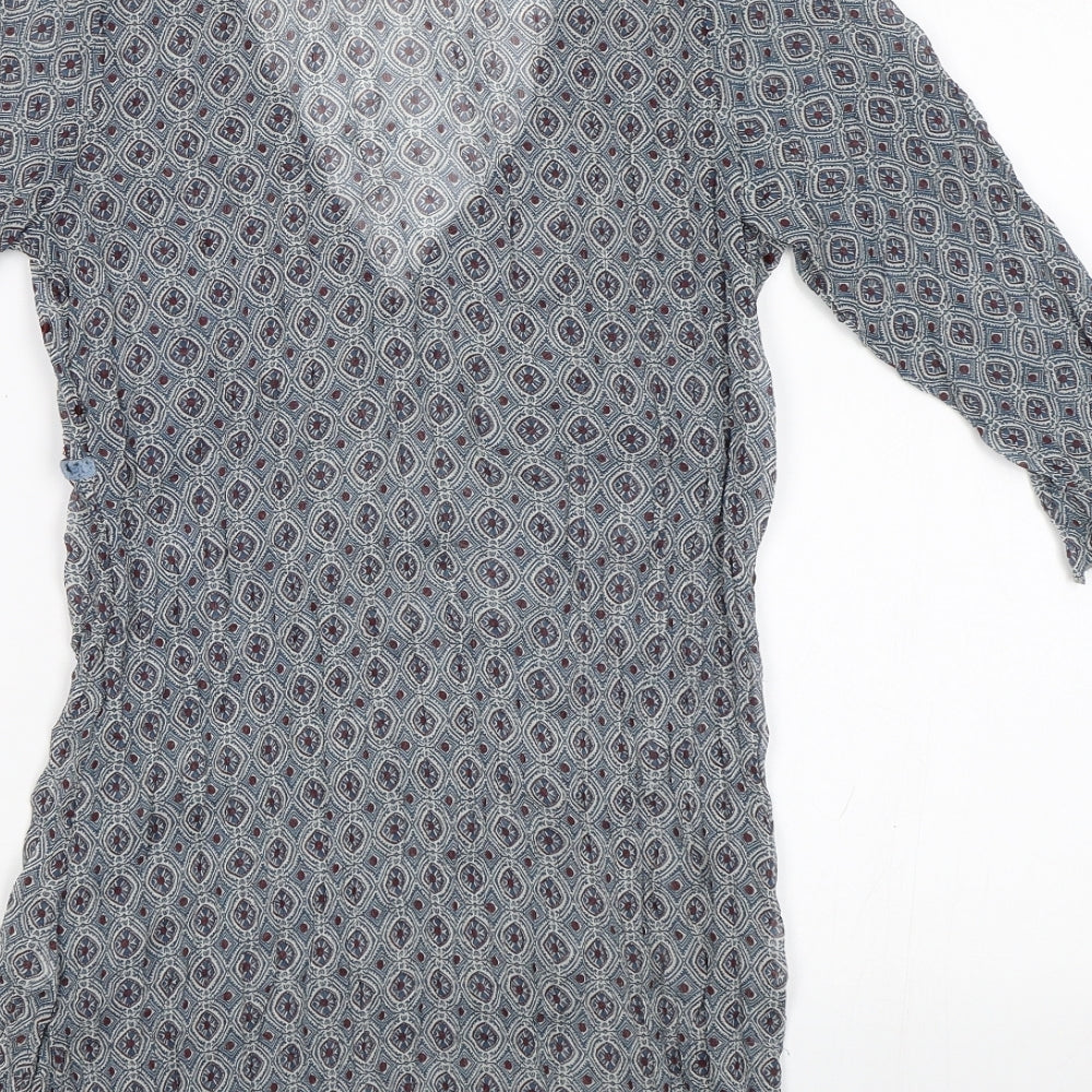 Joe Browns Womens Green Geometric  Basic Blouse Size 8