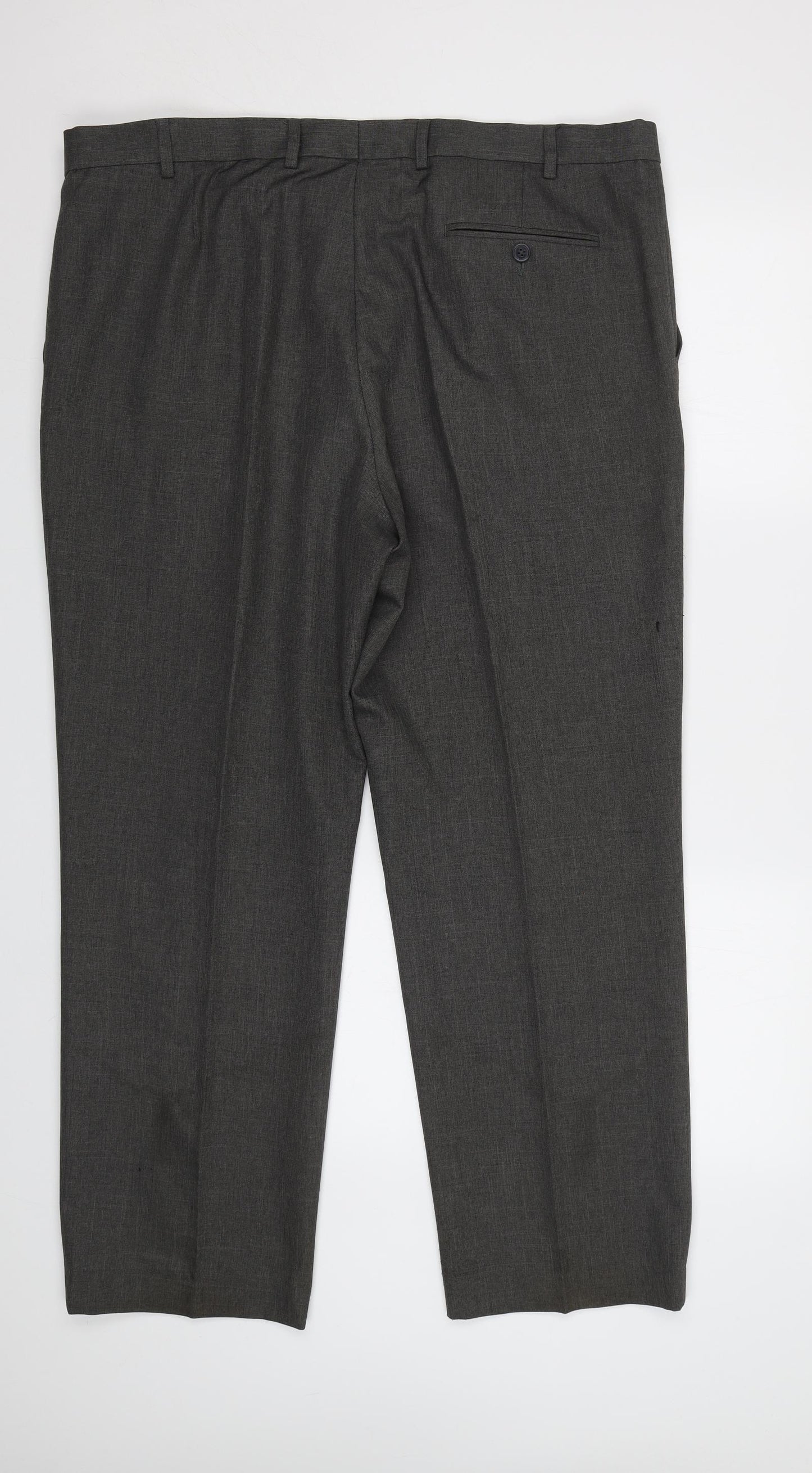 M&S Mens Grey   Dress Pants Trousers Size 40 L31 in