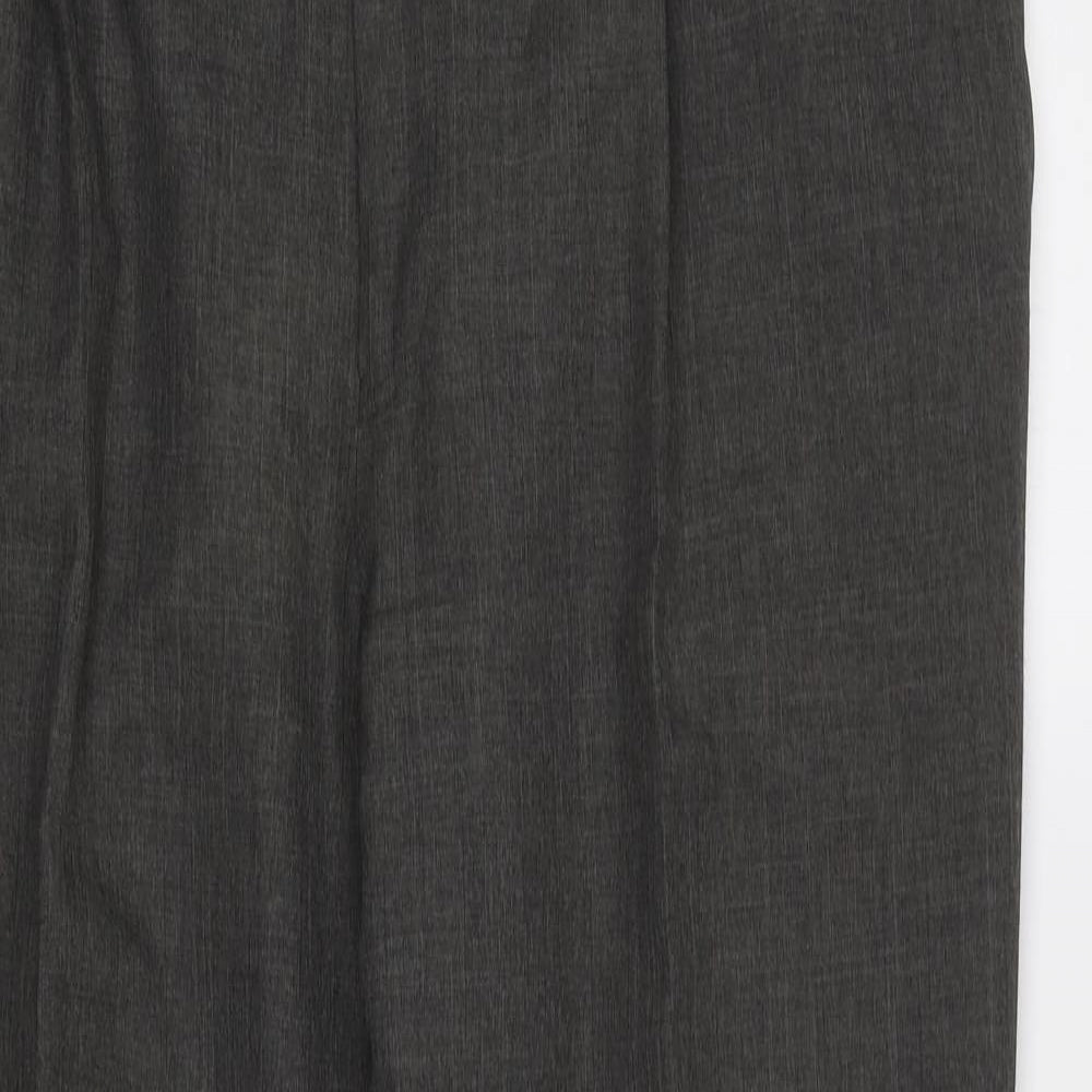 M&S Mens Grey   Dress Pants Trousers Size 40 L31 in