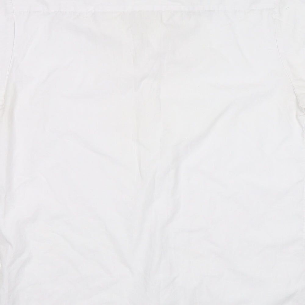 Andre Cori Mens White    Dress Shirt Size 15.5
