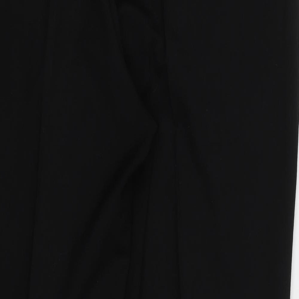M&S Mens Black   Dress Pants Trousers Size 42 L31 in