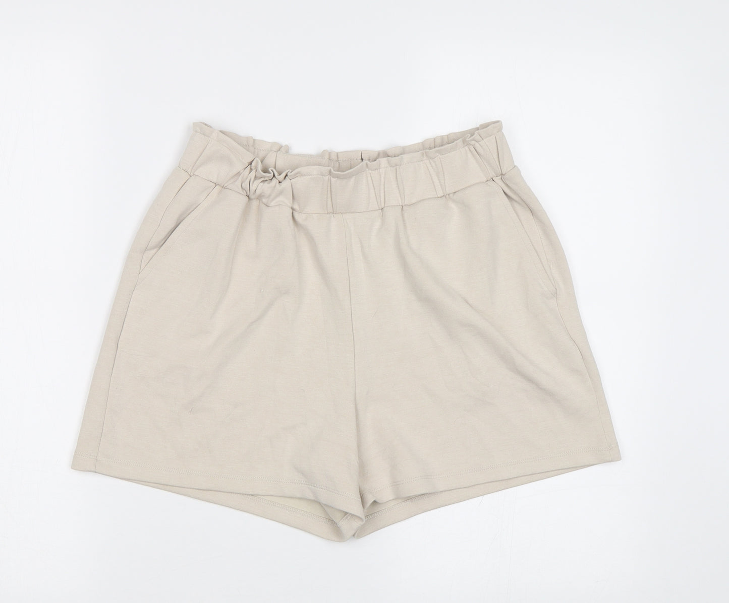 TU Womens Beige   Sweat Shorts Size 8