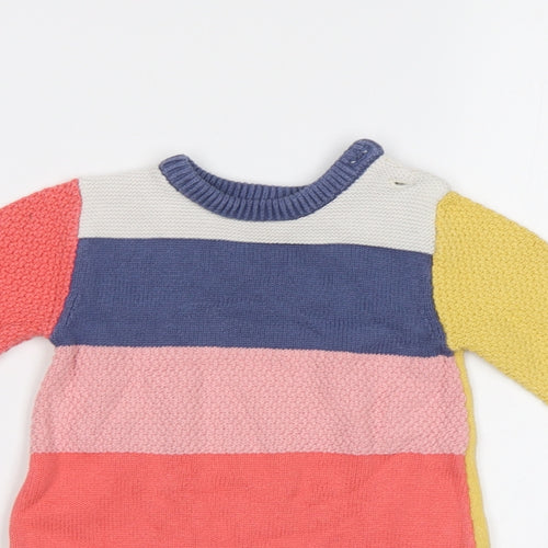Nutmeg Baby Multicoloured Striped  A-Line  Size 9-12 Months