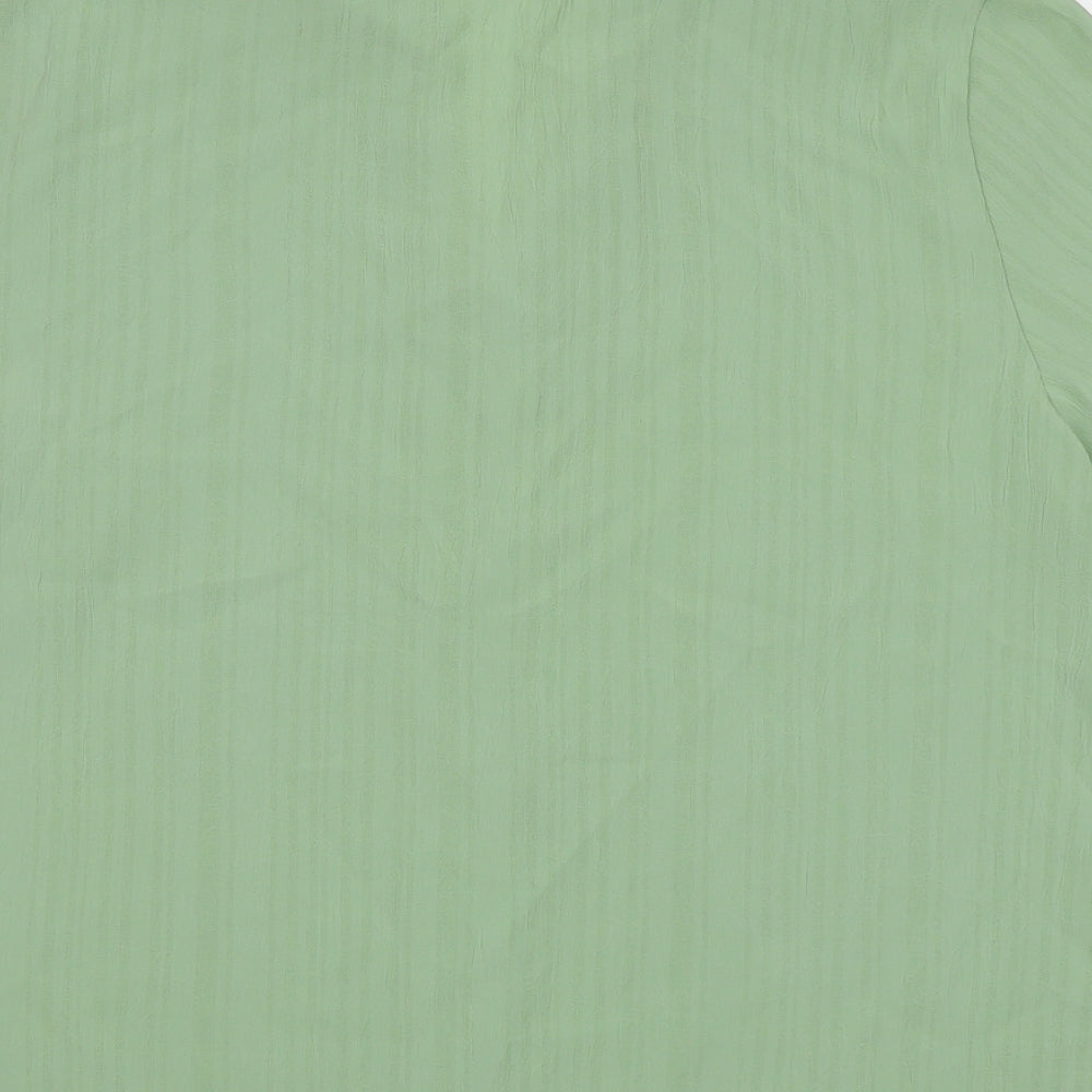Lauren Duvar Womens Green   Basic Button-Up Size 20