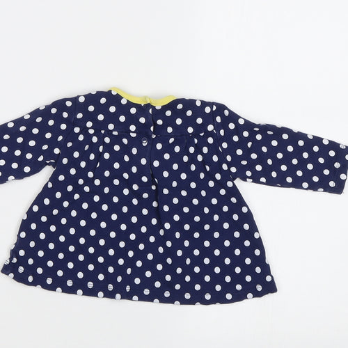 Little Me Baby Black Polka Dot  A-Line  Size 12 Months