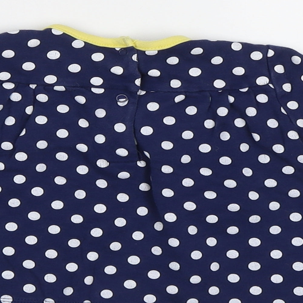 Little Me Baby Black Polka Dot  A-Line  Size 12 Months