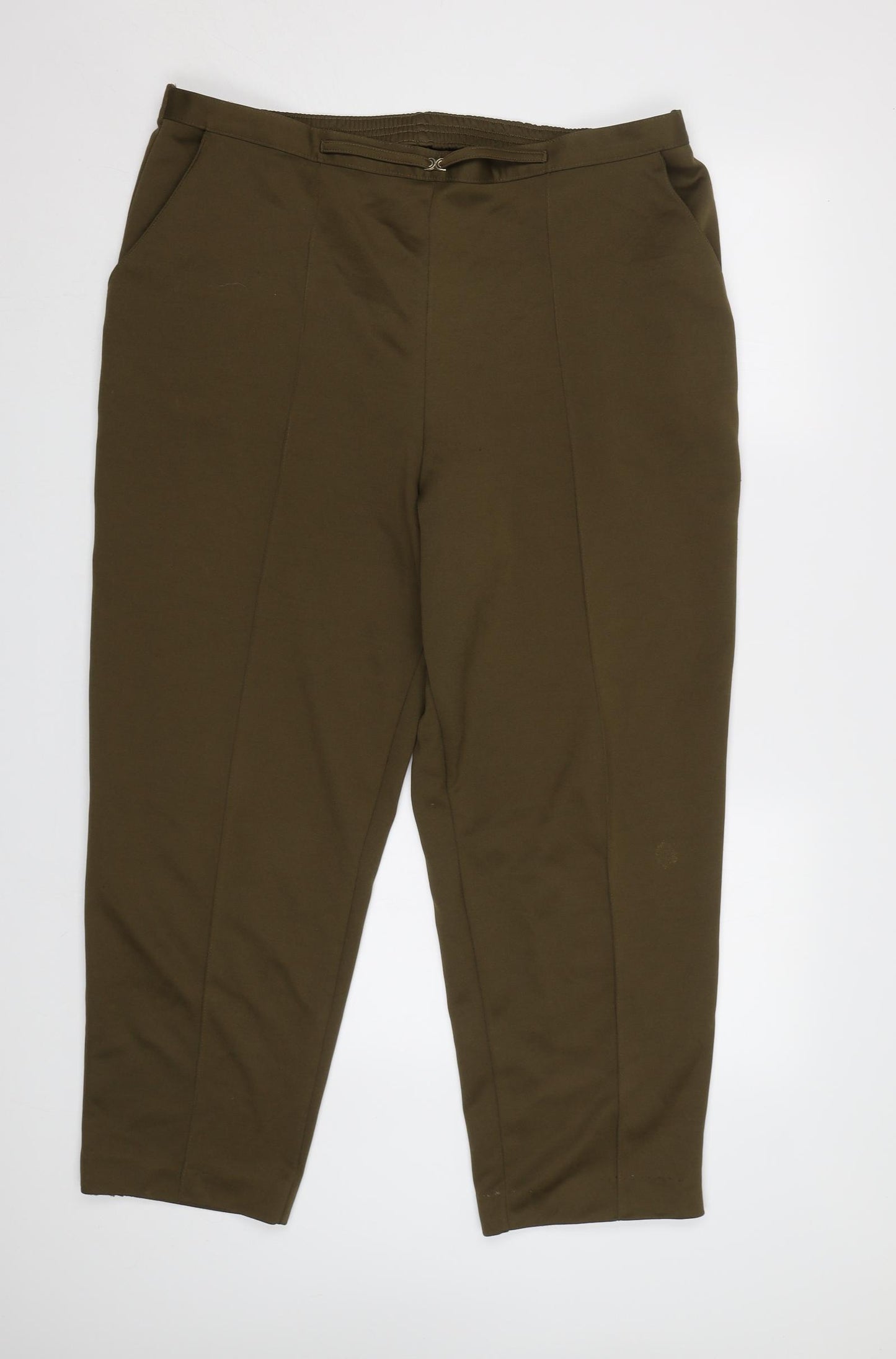 Bonmarché Womens Green   Trousers  Size 22 L27 in