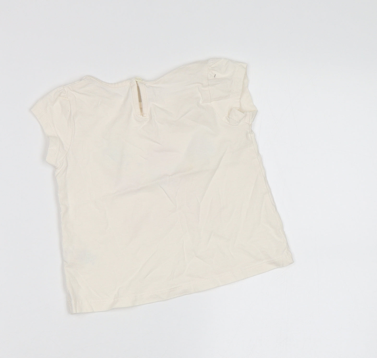 Matalan Baby Beige   Basic T-Shirt Size 12-18 Months  - Cupcake