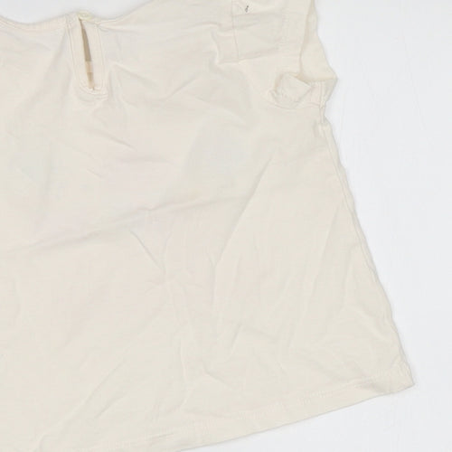 Matalan Baby Beige   Basic T-Shirt Size 12-18 Months  - Cupcake