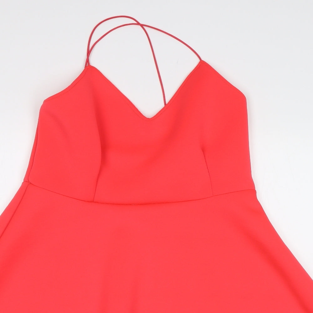 New Look Womens Pink   Fit & Flare  Size 16