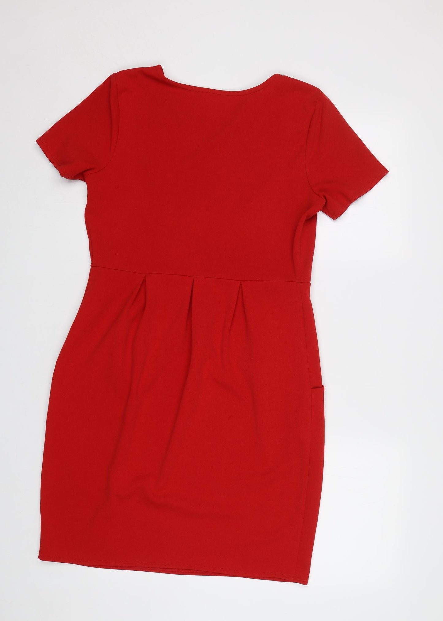 Apricot Womens Red   Pencil Dress  Size 10
