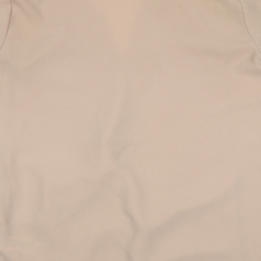 Topshop Womens Beige   Overcoat Blazer Size 6