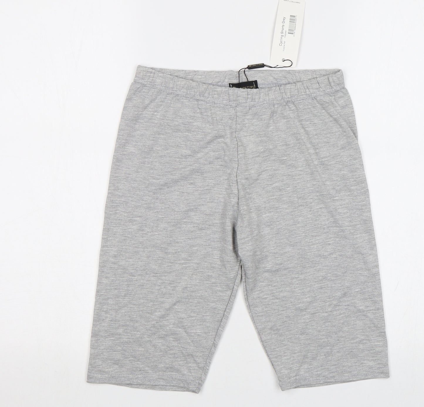 I SAW IT FIRST Womens Grey   Sweat Shorts Size 12