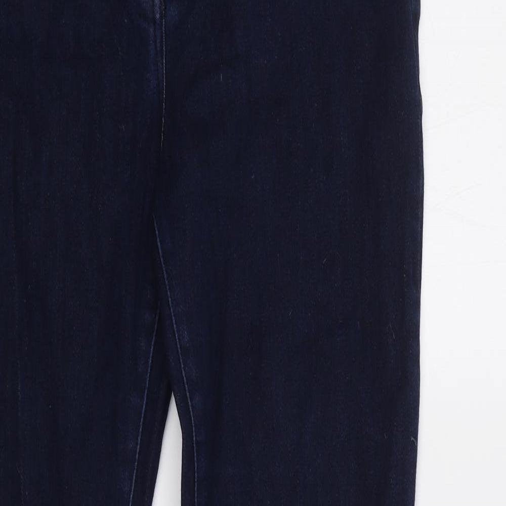 Jaeger Womens Blue   Straight Jeans Size 12 L30 in