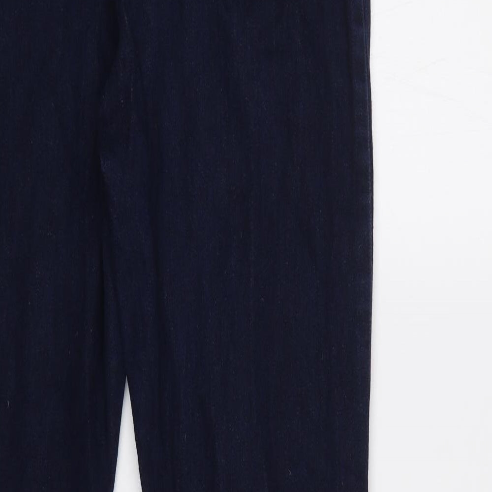 Jaeger Womens Blue   Straight Jeans Size 12 L30 in