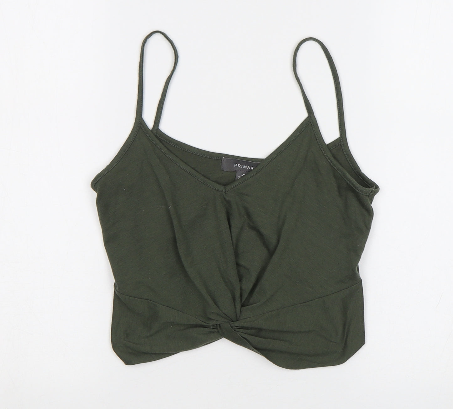 Primark Womens Green   Cropped Tank Size XS