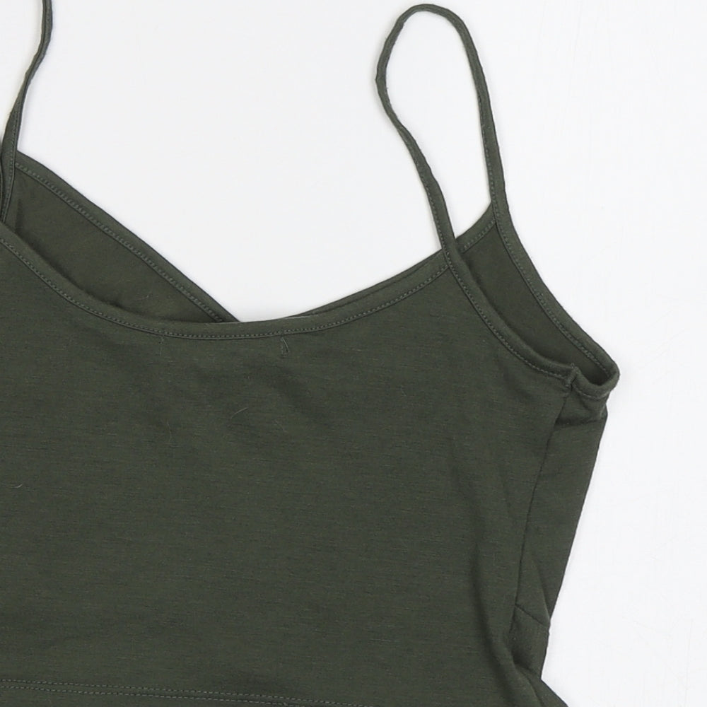 Primark Womens Green   Cropped Tank Size XS