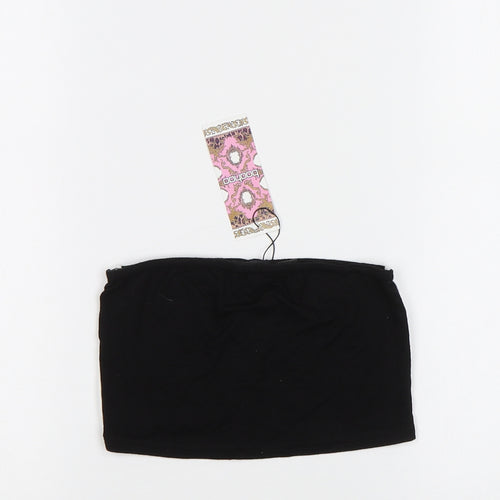 Boohoo Womens Black   Cropped Tank Size 6