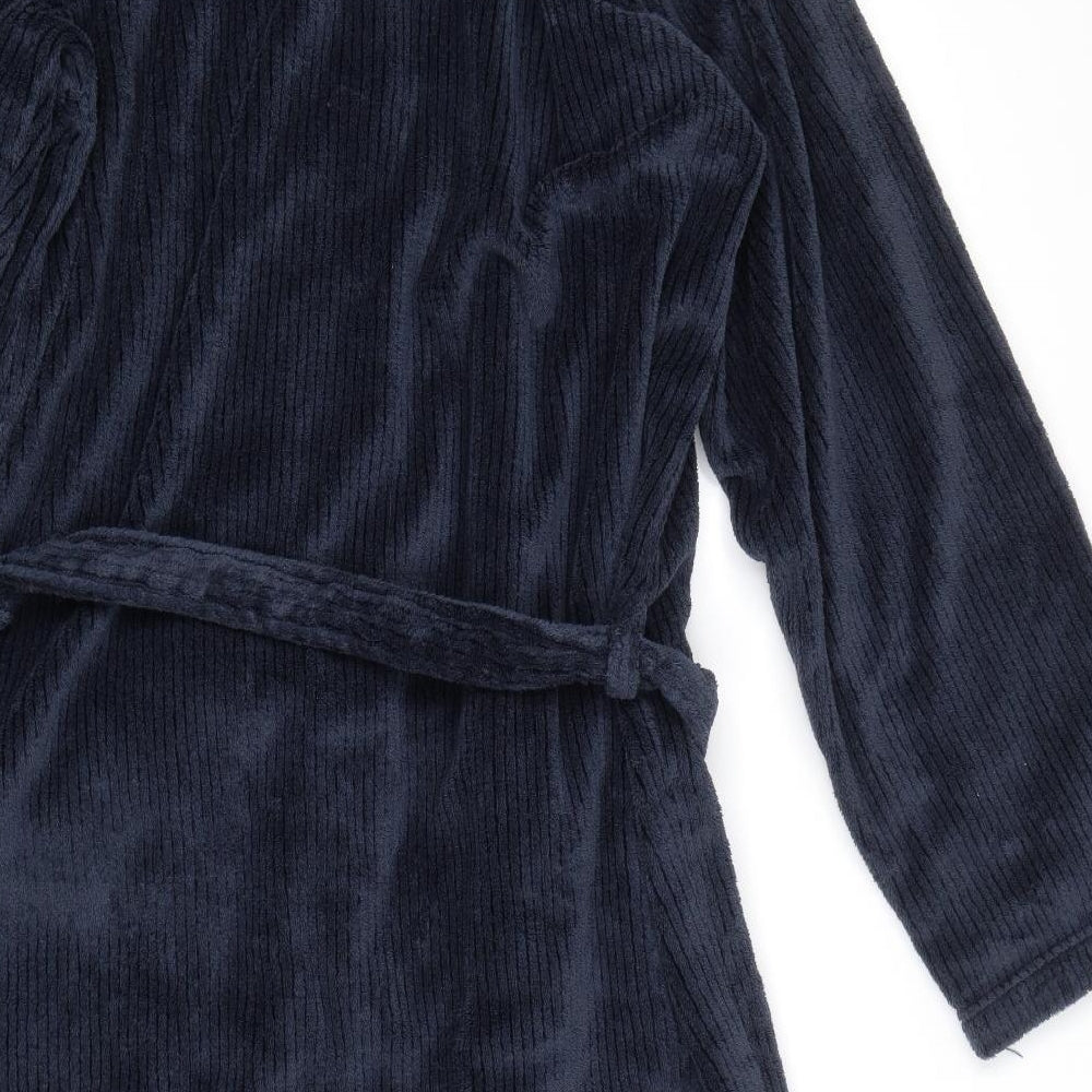M&S Mens Blue    Robe Size L