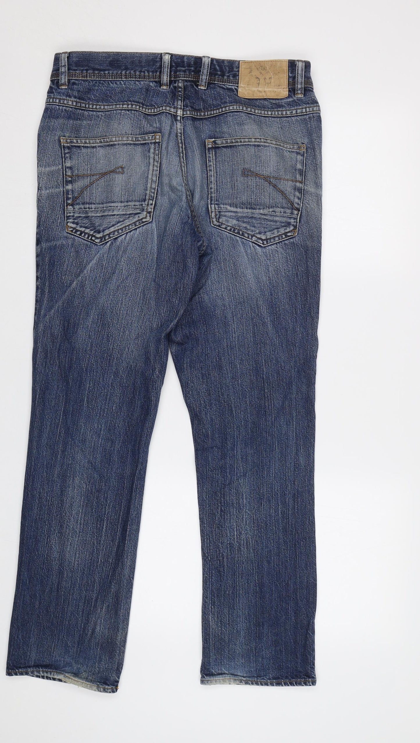 Red Herring Mens Blue   Straight Jeans Size 32 L30 in