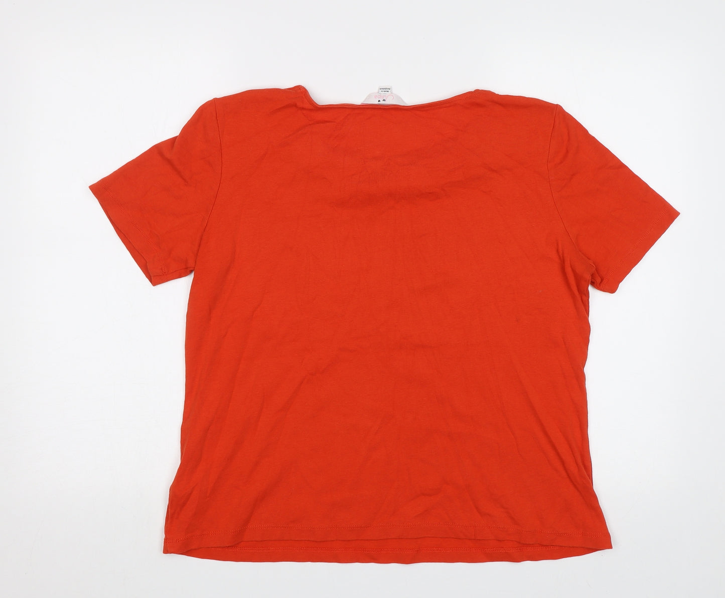 Julipa Womens Red   Basic Blouse Size L