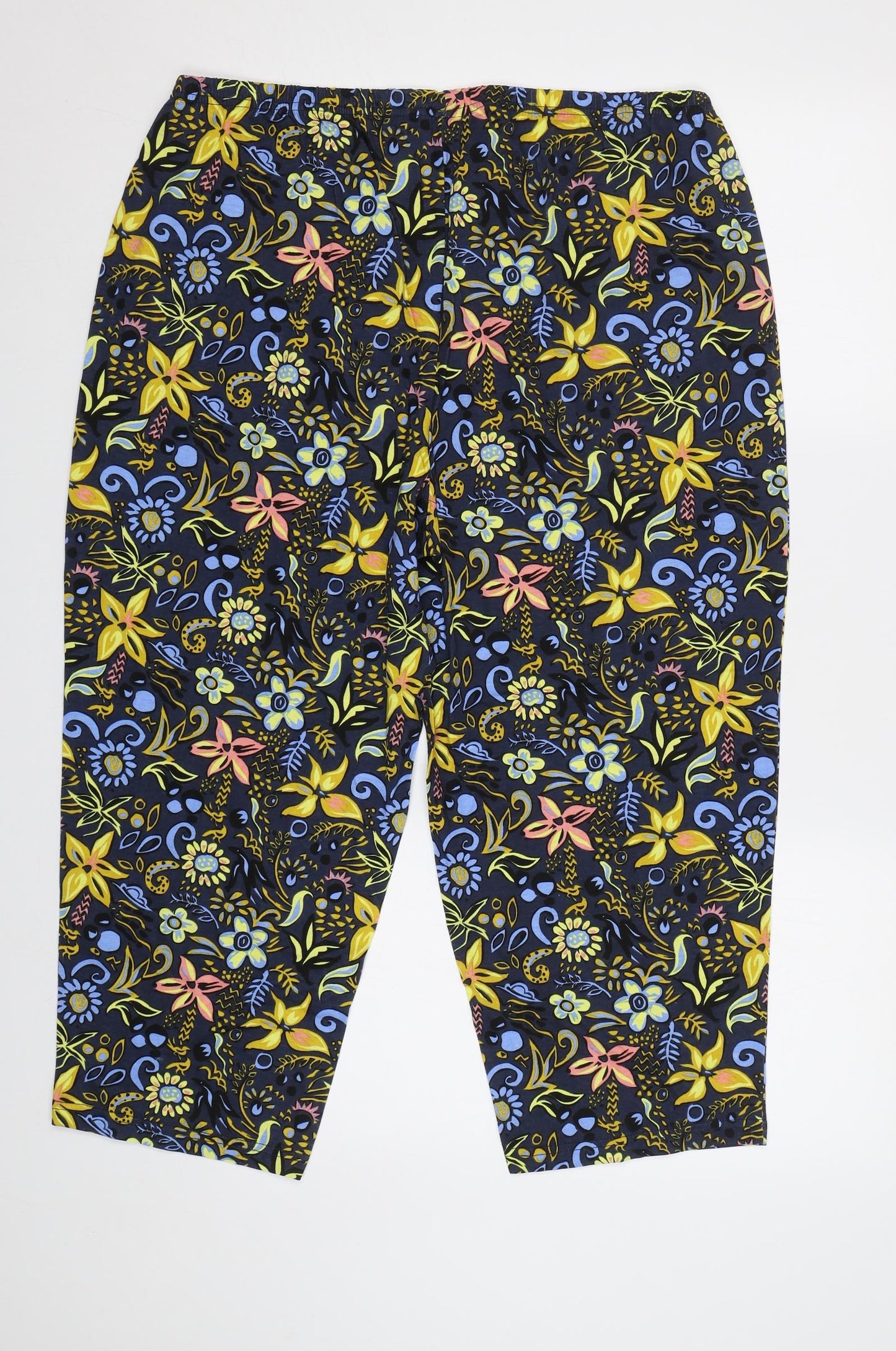 bonprix Womens Multicoloured Floral   Pyjama Pants Size L