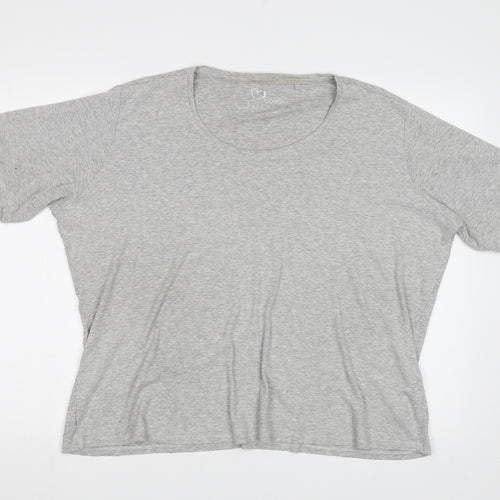 Label Be Womens Grey   Basic Polo Size 26