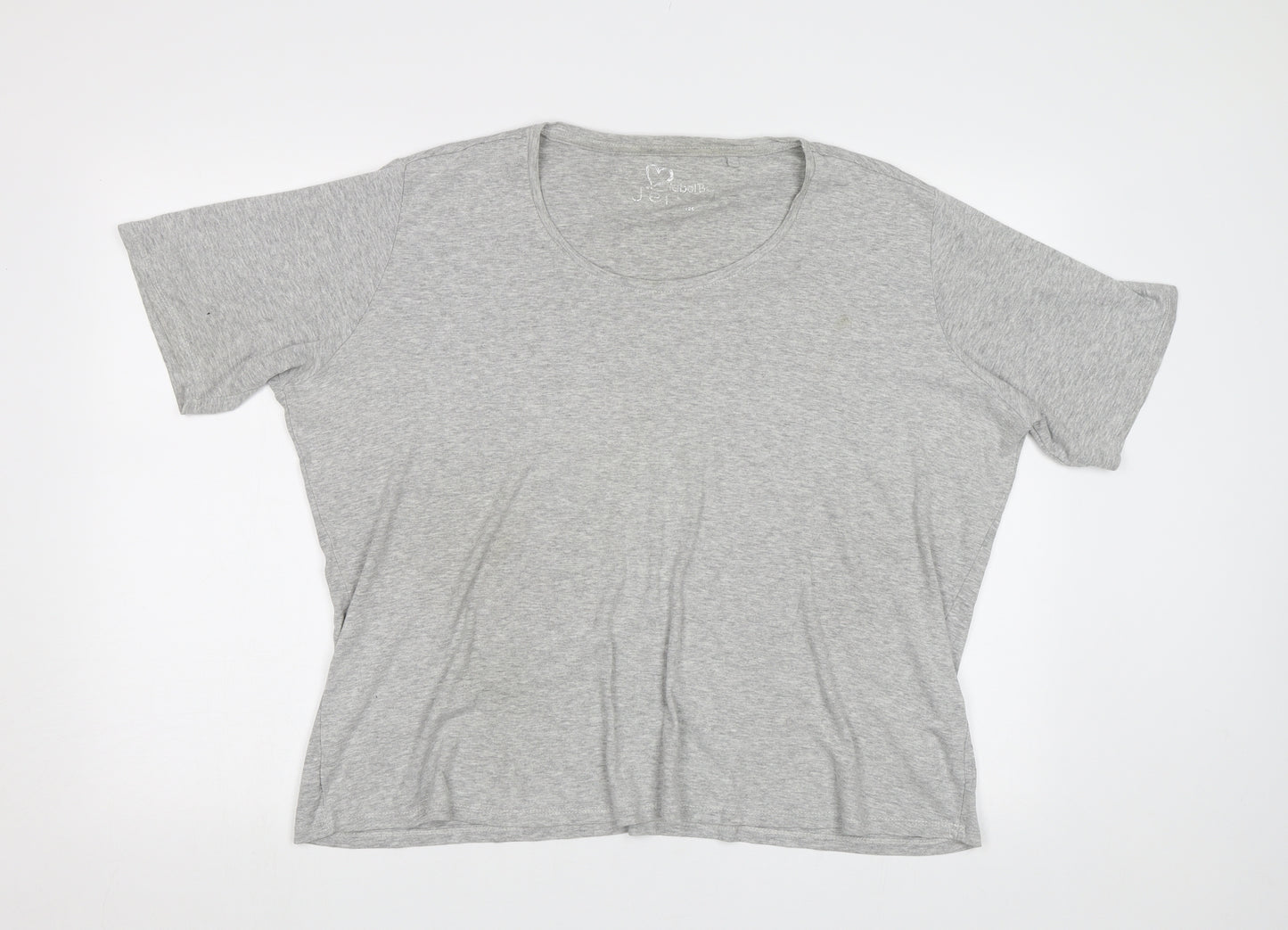Label Be Womens Grey   Basic Polo Size 26