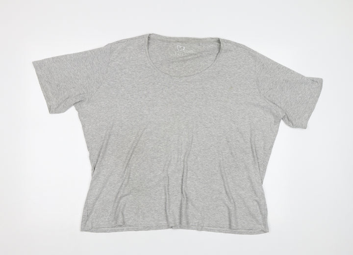 Label Be Womens Grey   Basic Polo Size 26