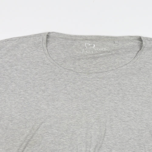 Label Be Womens Grey   Basic Polo Size 26