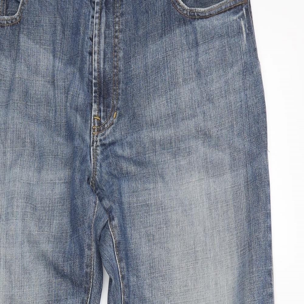 Easy Authentic Mens Blue   Straight Jeans Size 36 L30 in