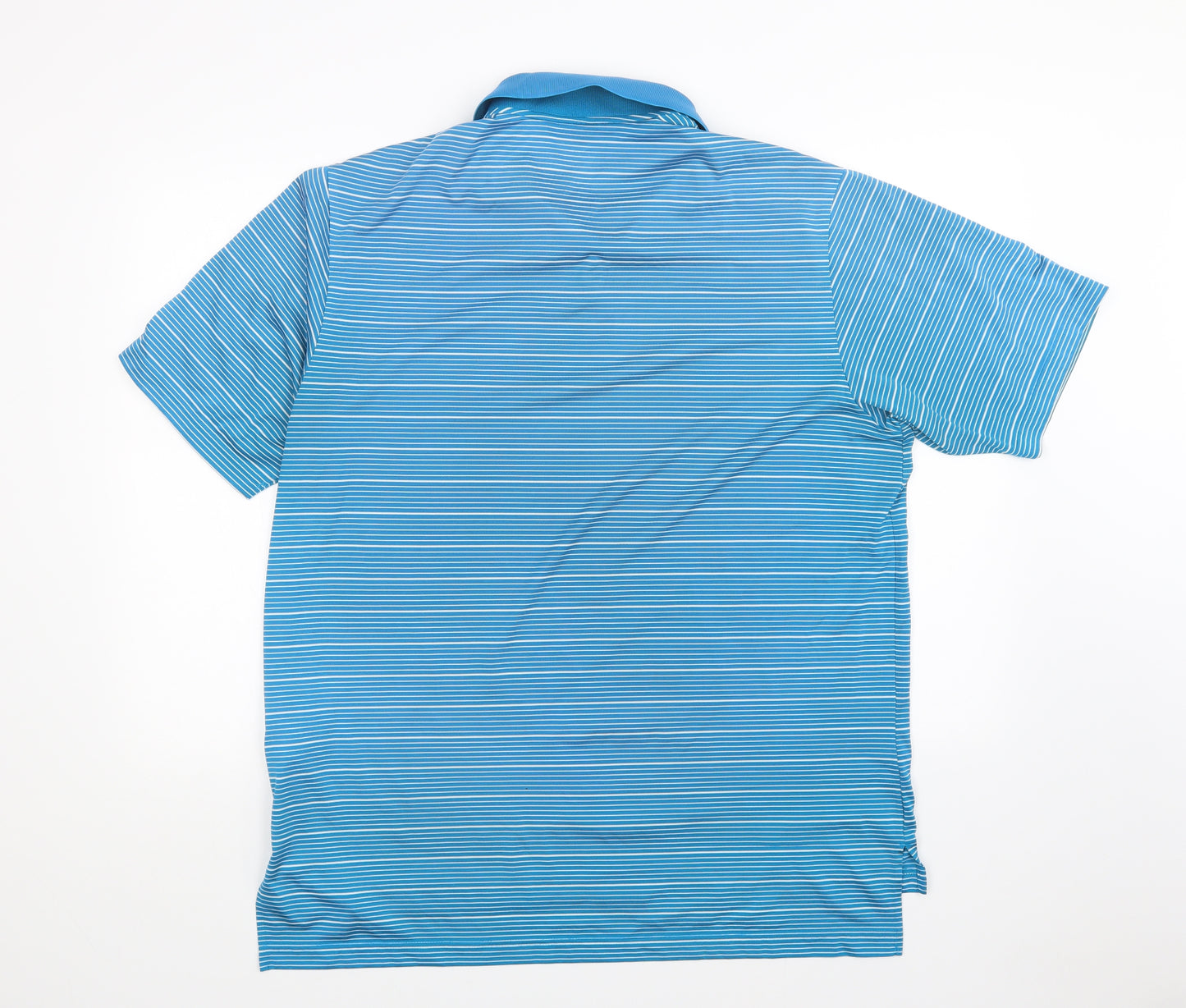 adidas Mens Blue    Polo Size L