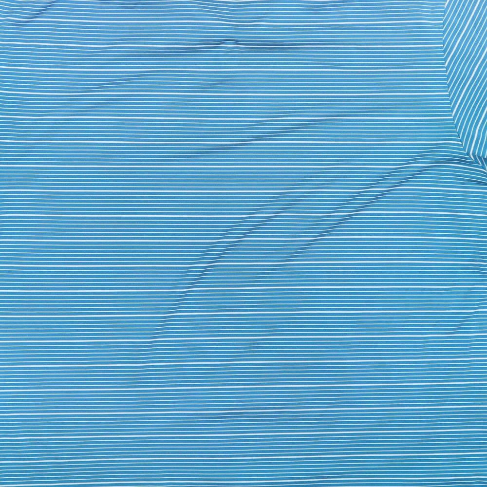 adidas Mens Blue    Polo Size L