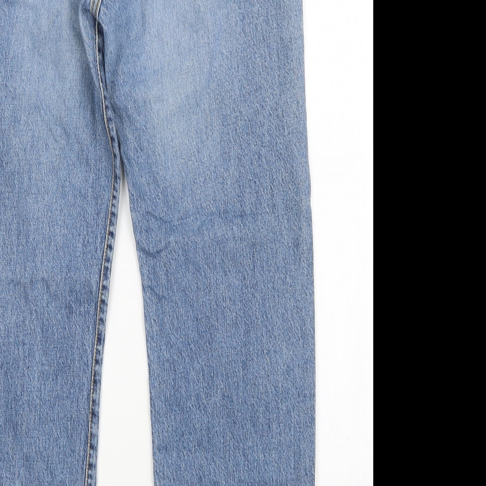 Calvin Klein Mens Blue   Straight Jeans Size 32 L30 in