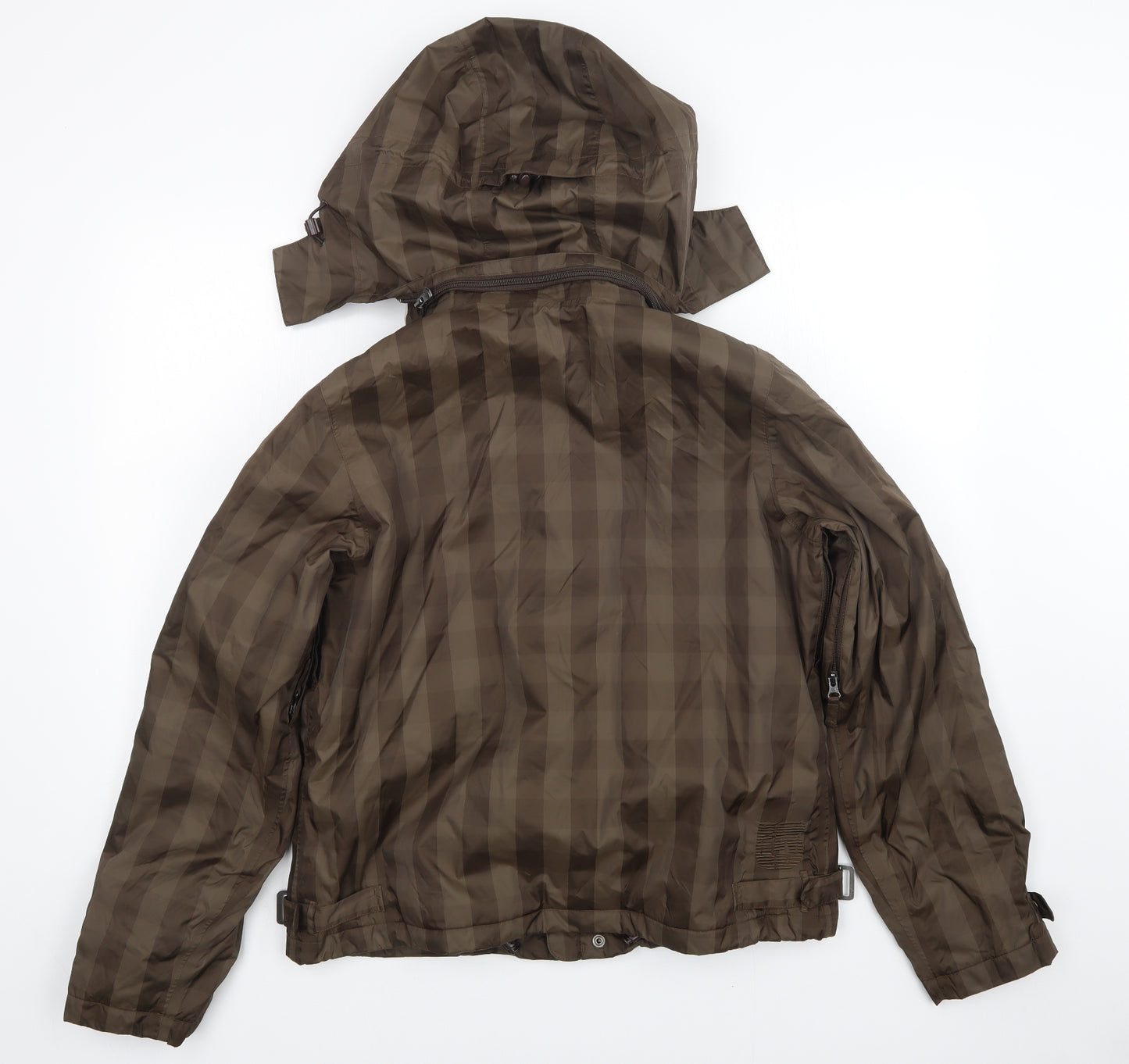 Burton Mens Brown   Rain Coat Coat Size L