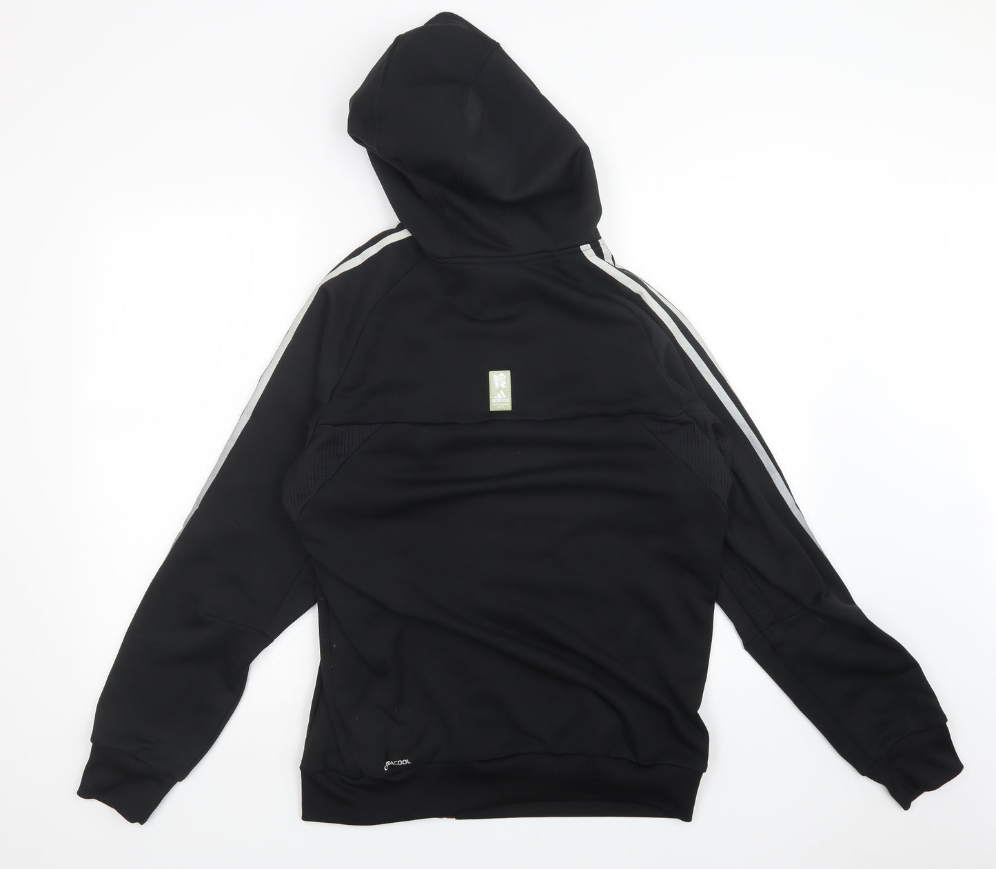 adidas Mens Black   Full Zip Hoodie Size M