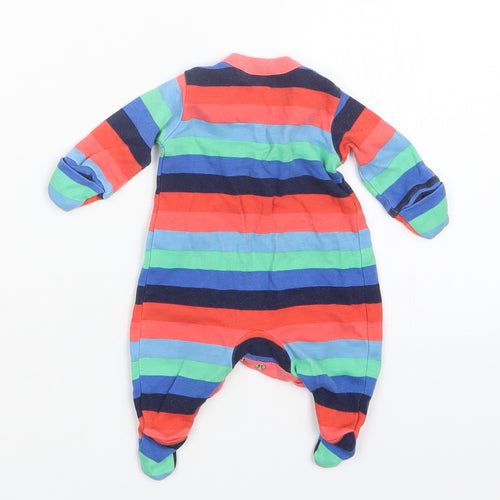 NEXT Boys Multicoloured Striped  Babygrow One-Piece Size Newborn