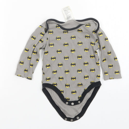 Mothercare Boys Grey   Babygrow One-Piece Size 6-9 Months