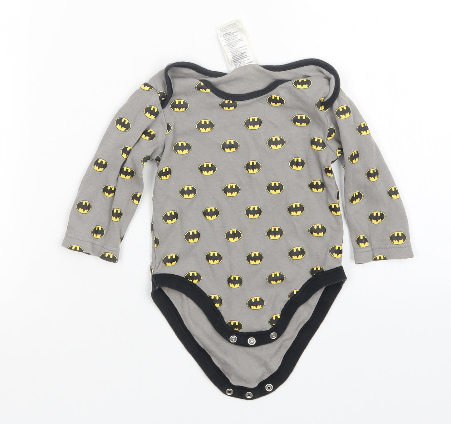Mothercare Boys Grey   Babygrow One-Piece Size 6-9 Months