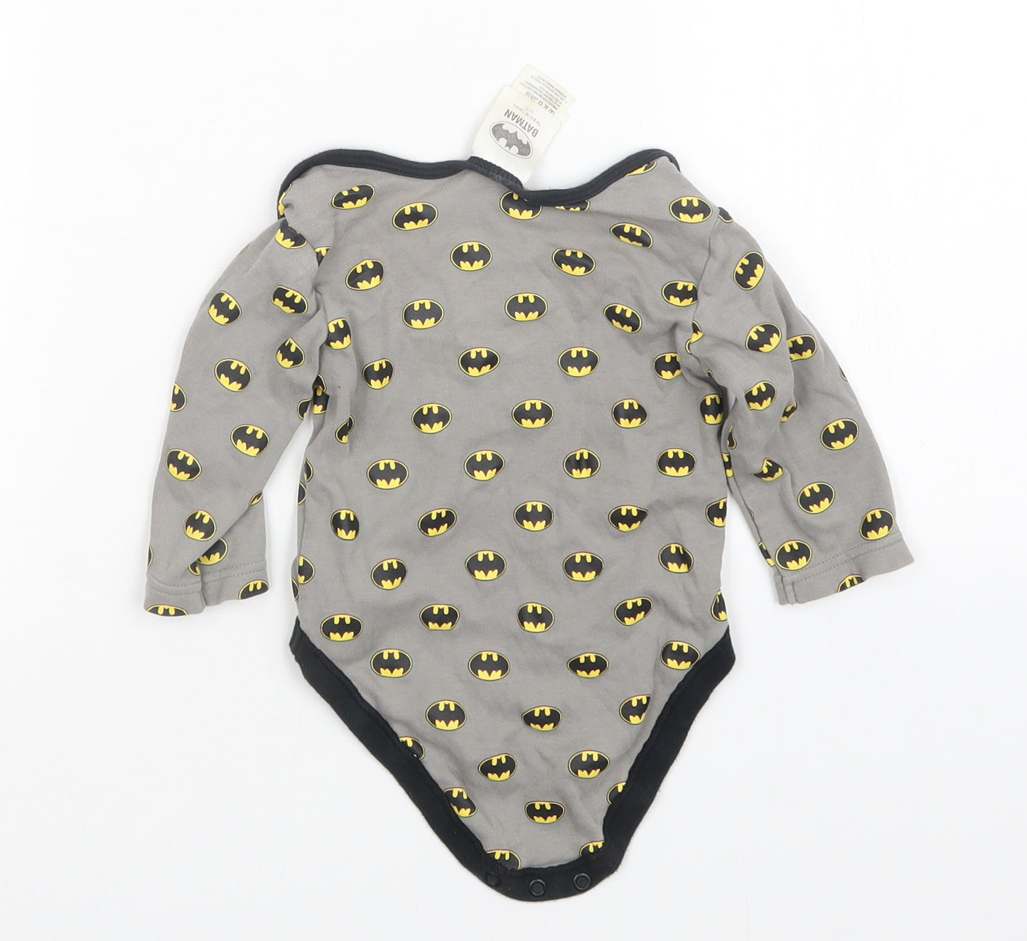 Mothercare Boys Grey   Babygrow One-Piece Size 6-9 Months