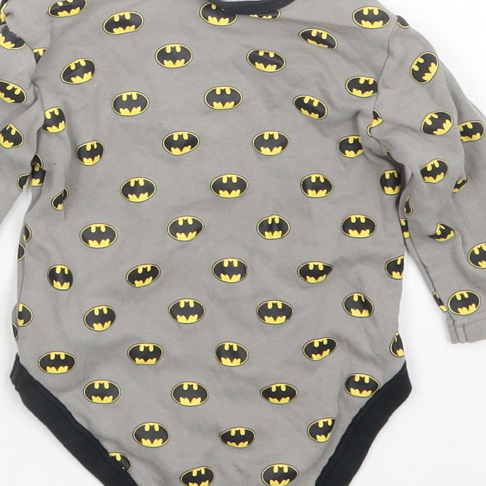 Mothercare Boys Grey   Babygrow One-Piece Size 6-9 Months